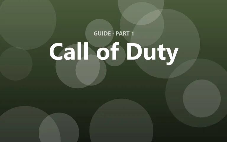 Call of Duty: The complete beginner's guide