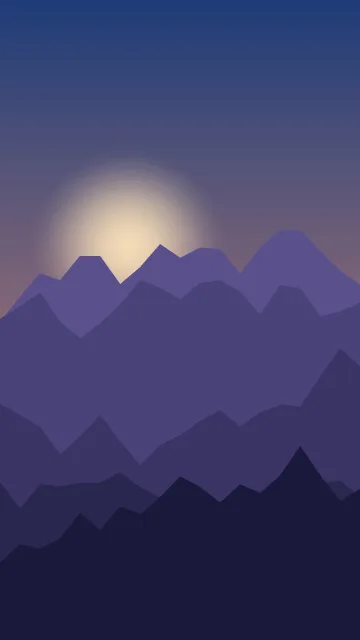 Fantasy Sunset Mountains Wallpapers – Mobile wallpaper 2 (1080×1920)