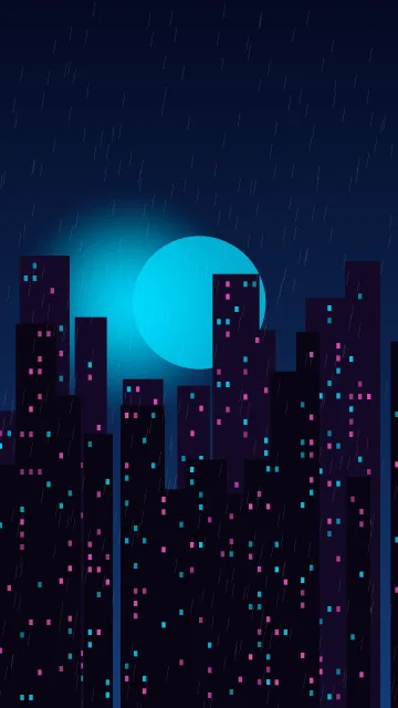 Neon Cyberpunk City Phone Wallpapers – Mobile wallpaper 2 (1080×1920)