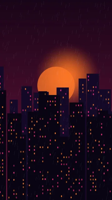 Neon Cyberpunk City Phone Wallpapers – Mobile wallpaper 3 (1080×1920)