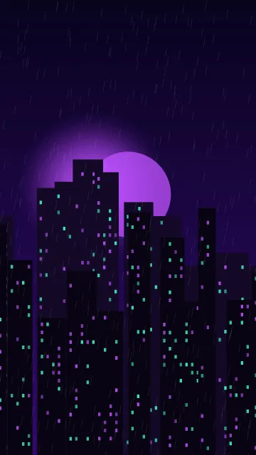 Neon Cyberpunk City Phone Wallpapers – Mobile wallpaper 4 (1080×1920)